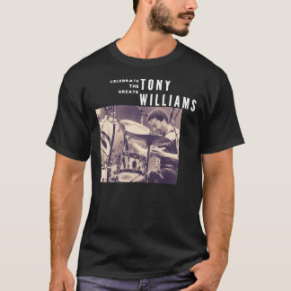 T-shirt Tony Williams Great Jazz Drummer Musician Classic 