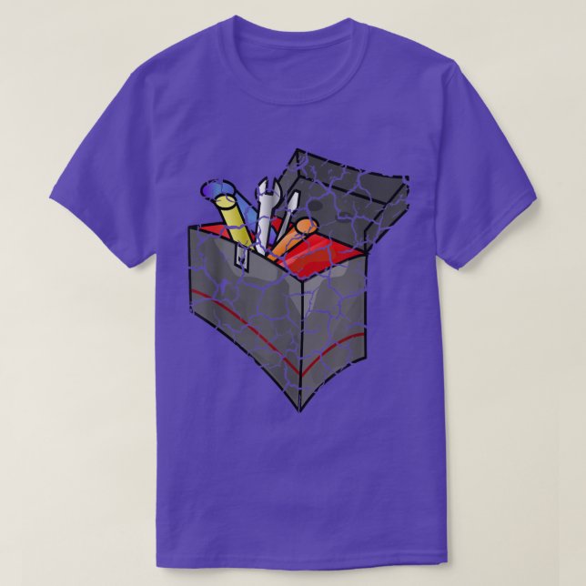 T-shirt Toolbo Handyman désorganisé  (Design devant)