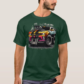 T-shirt toon chevy camaro