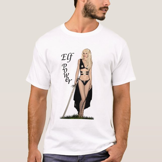 T-shirt Toon de puissance d'Elf (Devant)