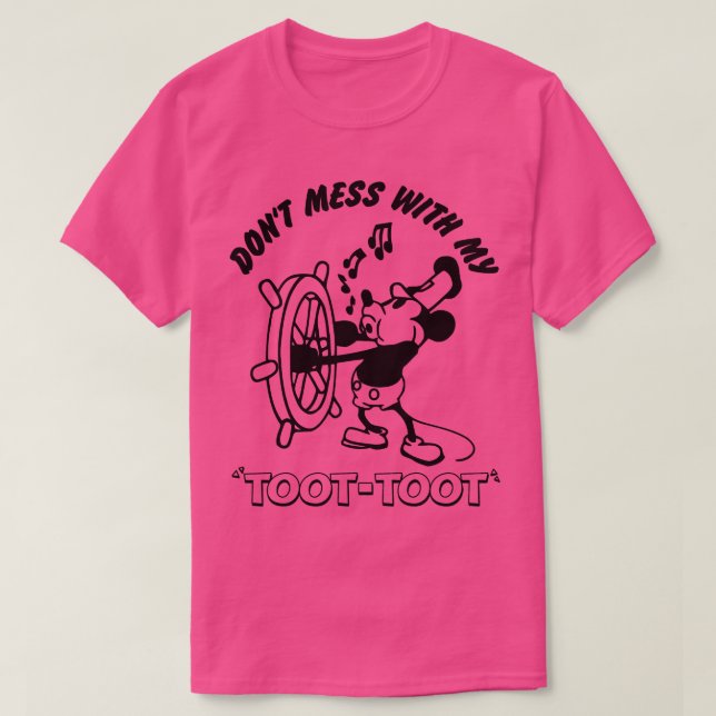 T-SHIRT TOOT TOOT WILLIE (Design devant)