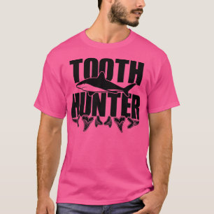 T-shirt Tooth Hunter Paleontology Shark Teeth Collecting