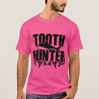 T-shirt Tooth Hunter Paleontology Shark th Collecting