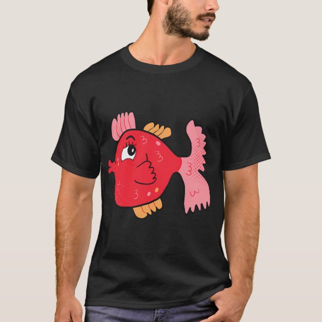 T-shirt Tootsie le Poisson Tropical (Devant)