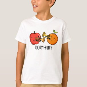 T-shirt Tooty Fruity Amusant Fruit Musicien Pun