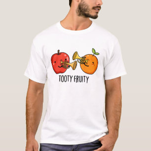 T-shirt Tooty Fruity Amusant Fruit Musicien Pun