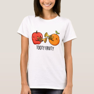T-shirt Tooty Fruity Amusant Fruit Musicien Pun