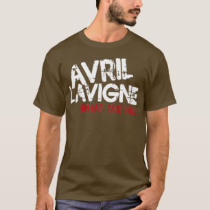 T-shirt TOP Beau musicien Avril Lavigne Retro 1 