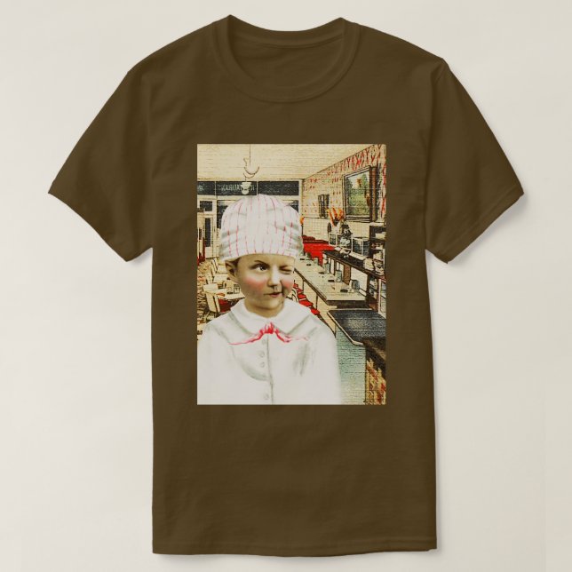 T-SHIRT TOP CHEF AU DÎNER VINTAGE (Design devant)