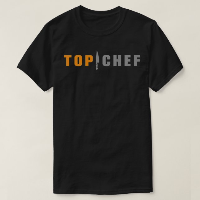 T-shirt Top Chef Logo SlimFit Premium Chef T (Design devant)