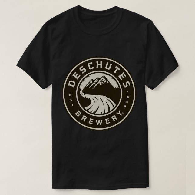 T-shirt Top Classic Deschutes Brasserie Logo Essentiel T-S (Design devant)