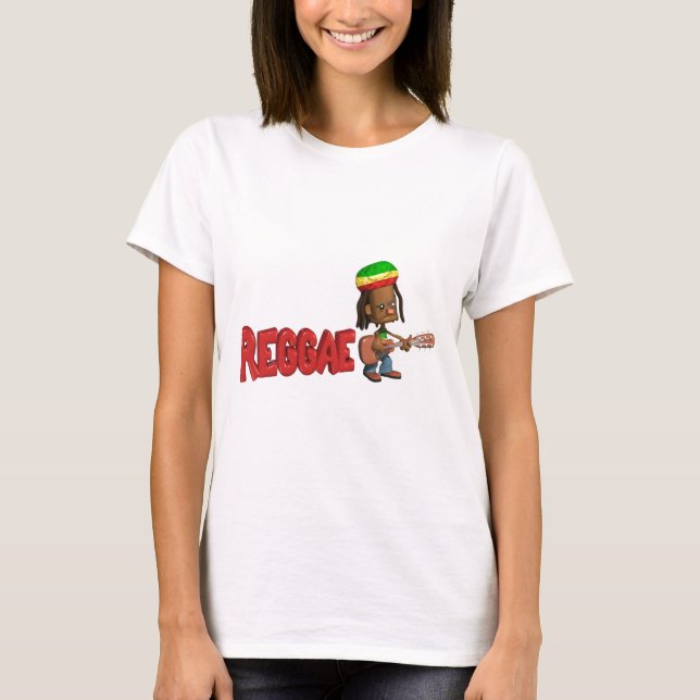 T-shirt Top Dames Reggae (Devant)