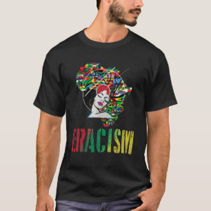 T-shirt Top de la manifestation contre l'racisme