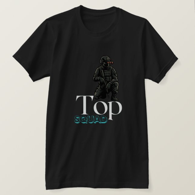 T-shirt Top ÉQUIPE (Design devant)