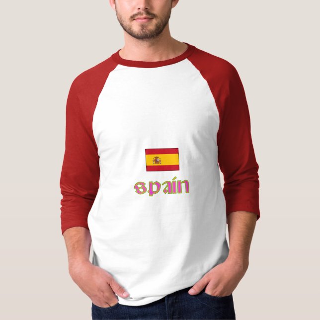 T-shirt Top Espagne (Devant)