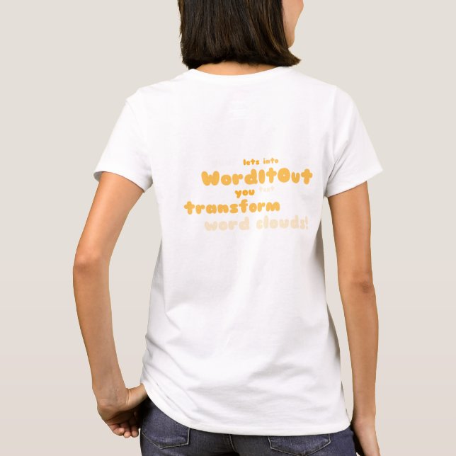 T-shirt Top femmes : disposition arrière (Dos)