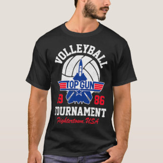 T-shirt Top Gun - Tournoi de volleyball long manches