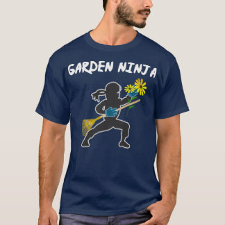 T-shirt Top Jardin Jardin Ninja Design cadeau