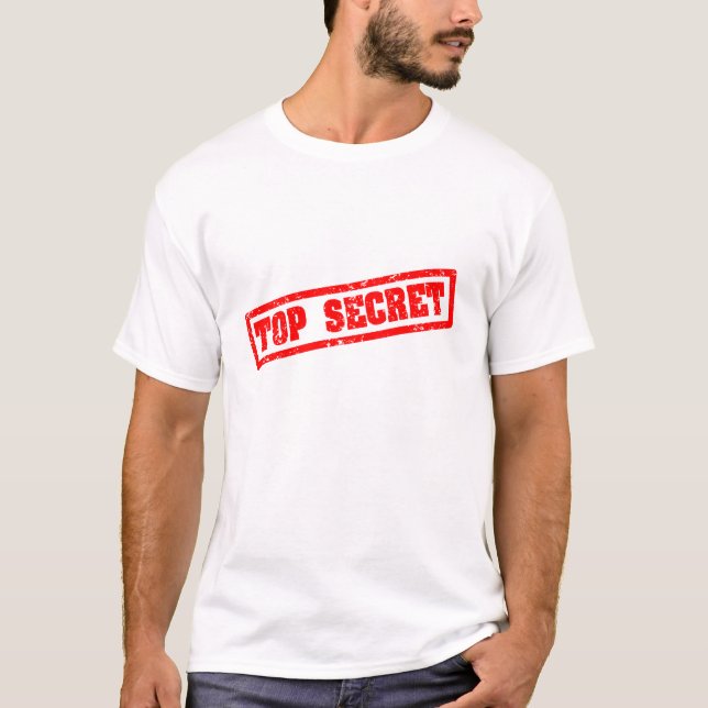 T-SHIRT TOP SECRET (Devant)