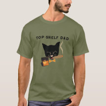 Top Shelf Papa avec Chat sophistiqué