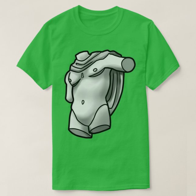 T-shirt Top Statues de chirurgie Apollo (Design devant)