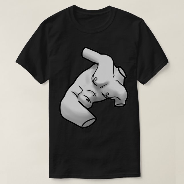 T-shirt Top Statues de chirurgie Discobolus (Design devant)