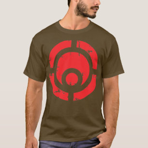 T-shirt Top Strewear Osiris Red Retro