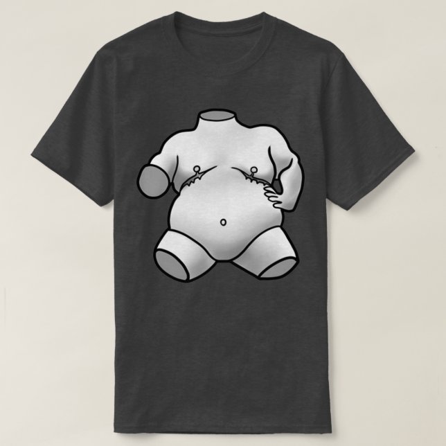 T-shirt Top Surgery Statues Bacchus (Design devant)