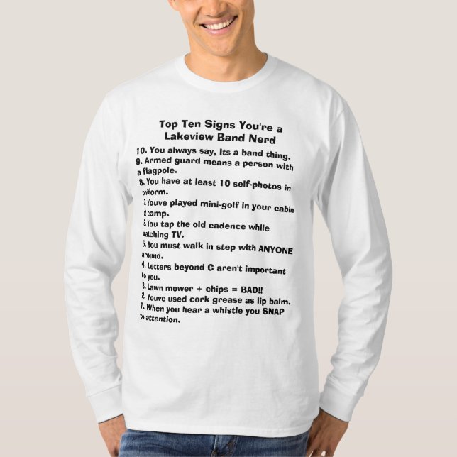 T-shirt Top Ten - le BON ! (Devant)