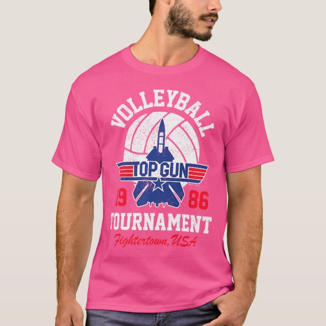 T-shirt Top tournoi de volley-ball (Devant)