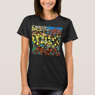 T-shirt Top Tulip (Noir) avec effet Dreaming