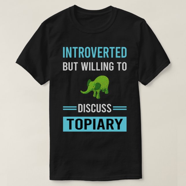 T-shirt Topiaire introduit (Design devant)