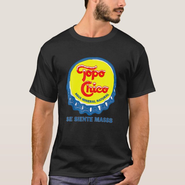 T-shirt Topo Retro Arts déçus Chico tenues en bouteille W (Devant)