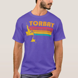T-shirt Torbay Terre-Neuve-et-Labrador Canada Vintage Di