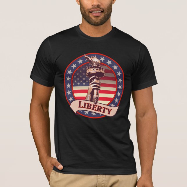 T-shirt Torche de la liberté (Devant)