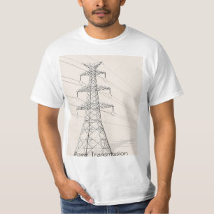 T-shirt tore d transmissão