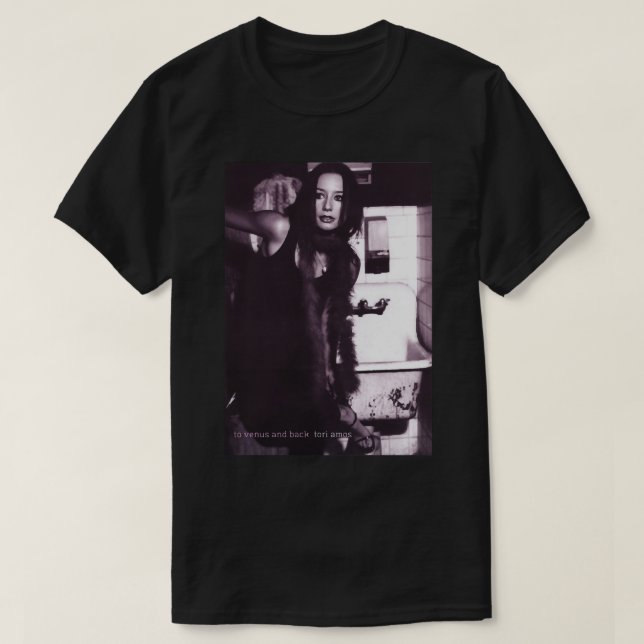 T-shirt Tori Amos À Vénus Et Arrière Album Promo Couvertur (Design devant)