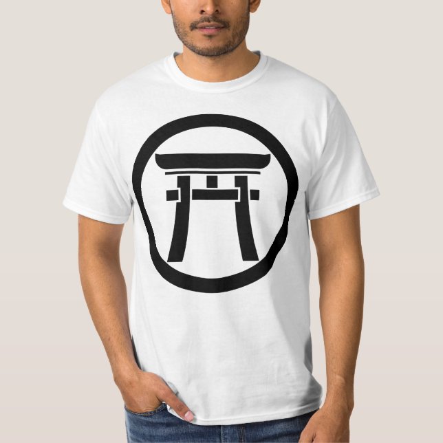 T-shirt Torii en cercle (Devant)