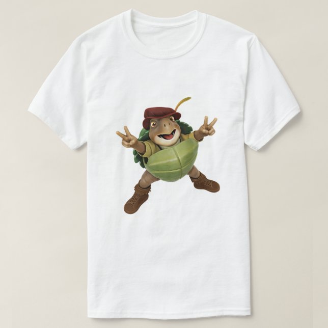 T-shirt Torin la Tortue de la Forêt (Design devant)