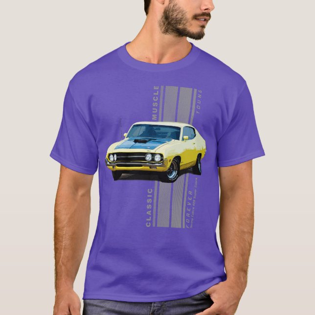 T-shirt Torino 429 Super Cobra Classic American Muscle s V (Devant)