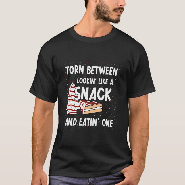 T-shirt Torn Between Looking Like A Snack Or Eating One (Devant)