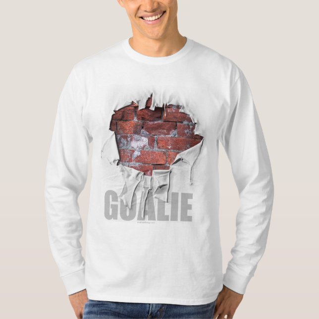 T-shirt Torn Brick Wall Goalie (Devant)