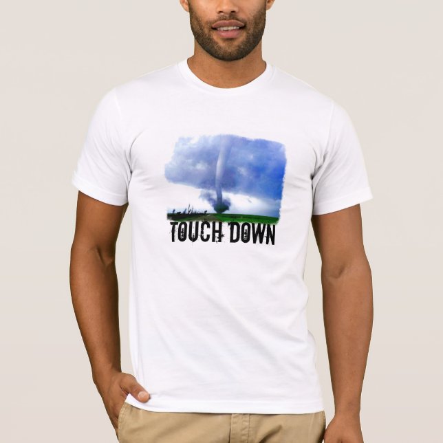 T-shirt Tornade bleue (Devant)
