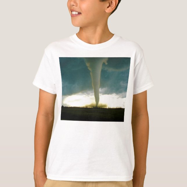 T-shirt Tornade de la catégorie F5 approchant Elie (Devant)