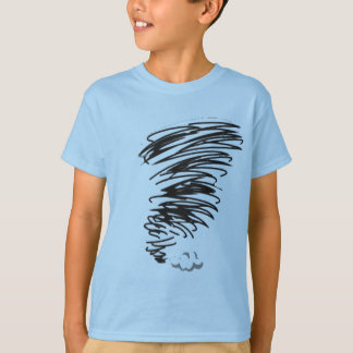 T-shirt Tornade de tourbillonnement