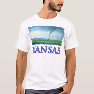 T-shirt Tornade du Kansas