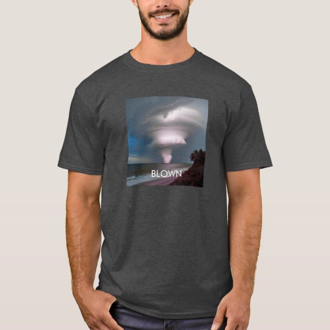 T-shirt Tornade Twister Storm personnalisée (Devant)