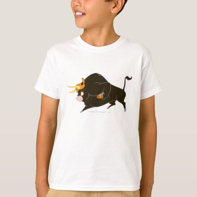 T-shirt Toro the Bull pleine charge (Devant)