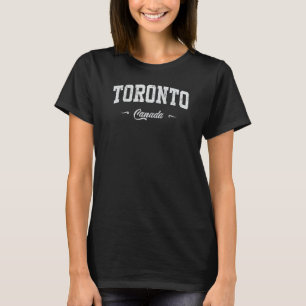 T-shirt Toronto Canada Sport Souvenir Style de Varsity