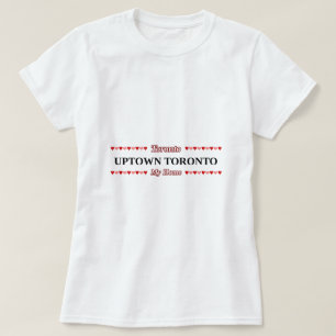 T-shirt TORONTO DE LA VILLE HAUTE - mon à la maison